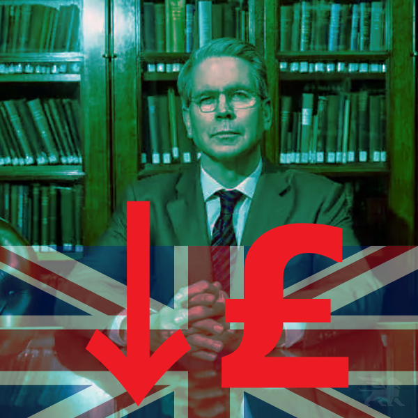 Scott Bessent vs Poundsterling Inggris